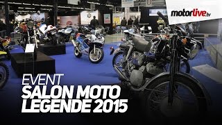 EVENTS  Salon Moto Legende 2015 [upl. by Meryl]