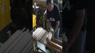 Process of Making Drumsticks A Japanese drumstick factory loved by professional drummers [upl. by Feltie]