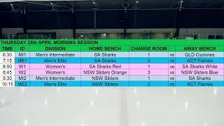 Broomball Australia Nationals 2024  DAY ONE SESSION 1 [upl. by Salinas]