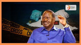 Raila Odinga visits Kware quarry of death calls for probe of bizare killings [upl. by Marybelle]