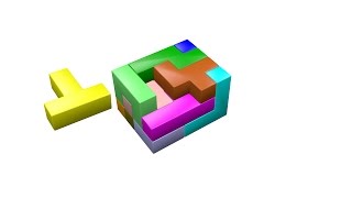 Pentomino3dFigure Cuboid 3x4x5 [upl. by Emanuele]