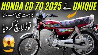 Unique UD 70 CDI 2025 MODEL LAUNCHED VS HONDA CD 70 2025 MODEL  FIRST LOOK REVIEW [upl. by Nasas]