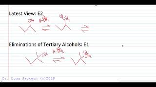 Eliminations of Alcohols in Sulfuric Acid [upl. by Baler]