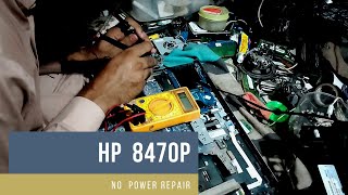 Hp elitebook 8470p No Power RepairSindh Mirpurkhas [upl. by Loggia]