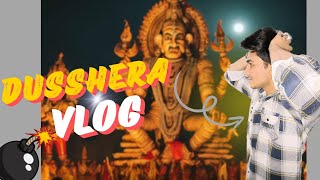 DELHI KA RAWAN DAHAN 🔥  Dussehra vlog [upl. by Eilyr788]