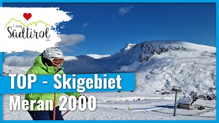 TOP Skitag im Skigebiet Meran 2000  Südtirols beliebtes Skigebiet ❄️ [upl. by Stephanus]