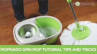 Mopnado Spin Mop Instructional Video [upl. by Noira]