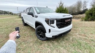 2023 GMC Sierra 1500 Elevation Start Up Test Drive Walkaround POV and Review [upl. by Nivre]