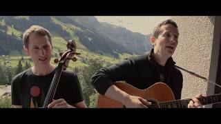 Brothers Landau  quotMisreadquot by Kings of Convenience live acoustic cover [upl. by Narik197]