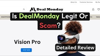 DealMondaycouk Review Is DealMonday Legit Or Scam [upl. by Llerat]