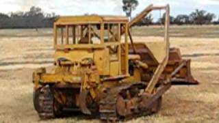 International TD15BP BULLDOZER IN ACTION video 1 of 2 [upl. by Pesek477]