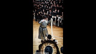 Spinka Rebbe Mitzvah Dance shorts [upl. by Gennifer]