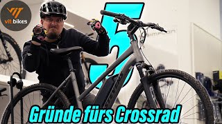 5 häufigsten Gründe für ein Crossbike anstelle eines Mountainbikes  vitbikesTV [upl. by Nations708]