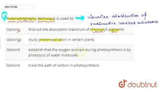 Autoradiography technique is used to [upl. by Llen]