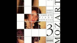 Roberte Mamou  Sonata No 8 in A Minor K 310 II Andante cantabile con espressione [upl. by Barrie]