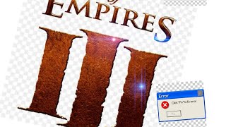 Age of Empires Blank Error Fixed [upl. by Led]