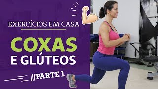 Exercícios em casa Treino para coxas e glúteos  Viver Bem [upl. by Isador]