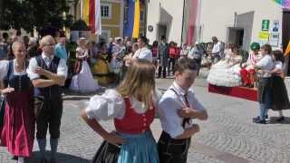 Volkstanzgruppe Millstätter SeeSeeboden beim Kaiserfest in Millstatt [upl. by Cleon]