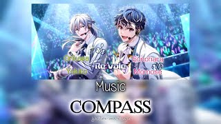 REVALE COMPASS  Lyrics  kan  rom  per  eng   IDOLISH7 [upl. by Nylirem]