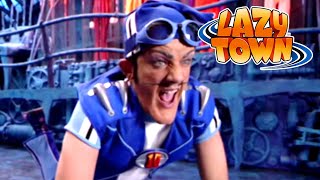 I AM THE NEW SPORTACUS  Lazy Town S1 Ep 8  Full Episodes [upl. by Sokcin]