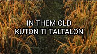 Kuton Ti Taltalon cover by Imelda V with lyrics [upl. by Adelia]