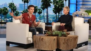 How Tom Holland Found Out He Was SpiderMan [upl. by Fiester]