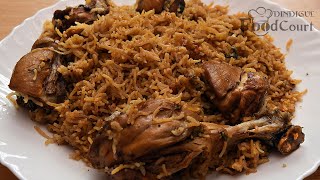 Chicken Biryani Very Easy and Tasty Chicken Biryani in Pressure Cooker [upl. by Airdua]