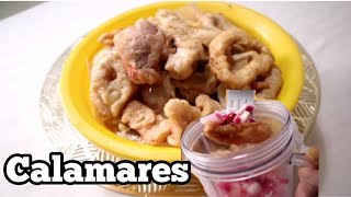 Calamares Recipe  Calamares Street Food  Taste Buds PH [upl. by Asyar]