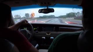 lincoln town car fully modified drag racing [upl. by Greyso926]