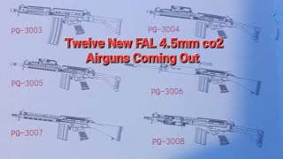 New 45mm co2 Airguns Coming Soon 😵‍💫 Twelve Different FAL 45mm Airguns [upl. by Tail]