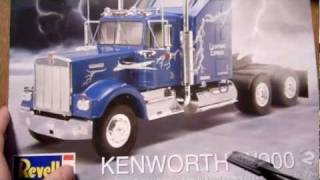 125 revell Kenworth W900 review [upl. by Holland]