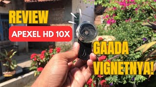 REVIEW Apexel MACRO LENS HD 10X Gak Ada Vignet Hasil Tajem apexellens [upl. by Joy]