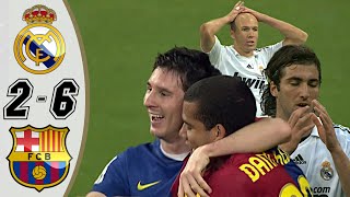 REAL MADRID VS BARCELONA 26  HIGHLIGHTS amp GOALS  LA LIGA 02052009 HD [upl. by Orfinger]