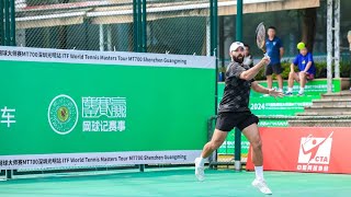 ITF MT700 Shenzhen  Sousa vs Yang tennis sports itftennis WilsonRacquet [upl. by Atsahs]