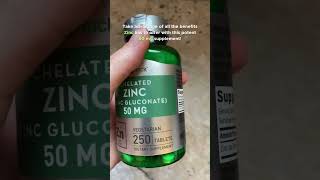 Piping Rock Chelated Zinc empoweringyourhealthjourney shorts [upl. by Lacsap145]