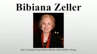 Bibiana Zeller [upl. by Florie36]