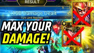 HOW I MADE OVER ONE BILLION DAMAGE ON NIGHTMARE HYDRA  RAID SHADOW LEGENDS [upl. by Garey]