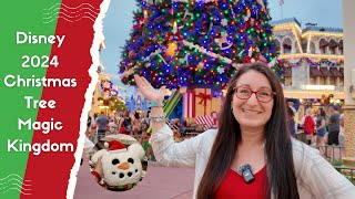 Disney 2024 Christmas Tree  Merchandise at Magic Kingdom [upl. by Hareehat]