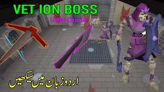 Vetion Kill Guide Osrs  Wilderness Boss [upl. by Harrison]