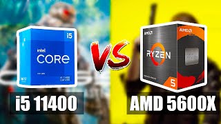 i5 11400 vs Ryzen 5600X  Большое Сравнение [upl. by Perla]