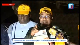 Direct Medina  Grand meeting de Samm Sa Kaddu ak Bamba Fall [upl. by Yeltnerb470]