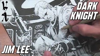 Jim Lee drawing Batman Dark Knight [upl. by Amej]