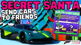 Forza Horizon 5Horizon Secret Santa is BACKEXPLAINEDNEW Reward cars REVEALEDGift to FRIENDS [upl. by Ruddy36]