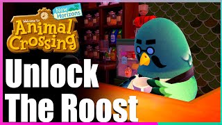 How to Get Brewster and the Roost Cafe Animal Crossing New Horizons [upl. by Traver702]