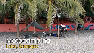 Adventure ride  Motocamping in Lobo Batangas [upl. by Charyl]