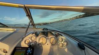 Maxum 2400 SC3 with Mercruiser 350 MAG Water Test  Virtual Sea Trial [upl. by Brebner]