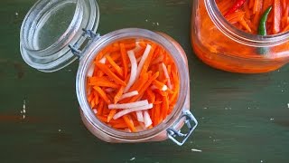 Daikon And Carrot Pickles [upl. by Noryb]