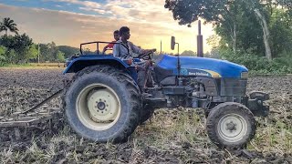 New Holland TT55 Tractor Video 2024 Leveling the land with the New Holland TT55 Tractor [upl. by Putscher970]