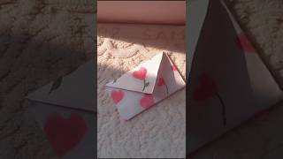 Diy envelope ✉✨️ ❤️ envelopecard craftideas shortsvideo viralvideo [upl. by Ruberta]