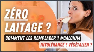 Comment remplacer les Produits Laitiers  Calcium  Intolérance [upl. by Sorci258]